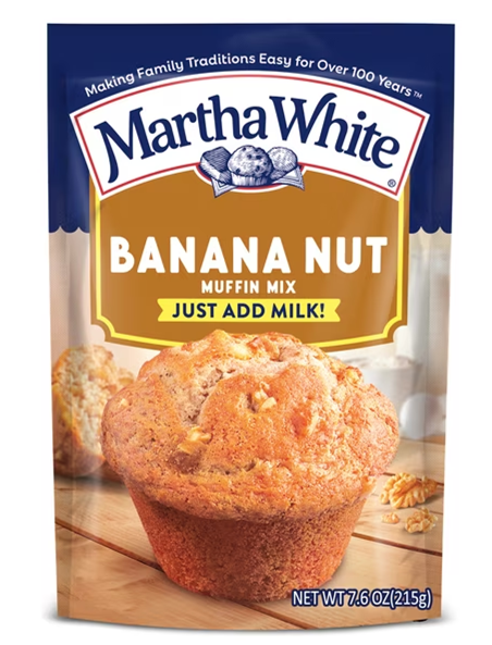 (image for) Muffin Mix Banana Nut (Just Add Milk) 7.6oz